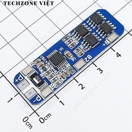 3-Piece 3S 10A 18650 Battery Charger Circuit with TechZone Viet Protection