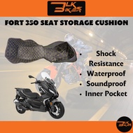 QJMOTOR FORT 350 Seat Storage Inner Cuhsion Leather Padding PU Cushion Lining Liner Mat Carpet Box