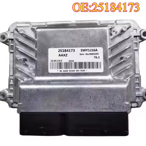 Original High Quality New For 25184173 5WY1J16A Engine Computer Board ECU for Chevrolet Cruze Epica 