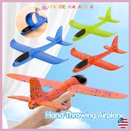 Payoe Large Foam Aeroplane Toys Hand Throwing Airplane Toys for Kids Foam Glider Airplane Flying Toy