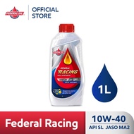 FEDERAL OIL Racing 10W-40 1L - Non-Automatic Motorcycle OIL
