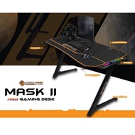 Neolution E-Sport MASK II, MASK AL IMAGINATION Gaming Desk โต๊ะเกมมิ่ง พร้อมไฟ RGB  ประกัน 1ปี