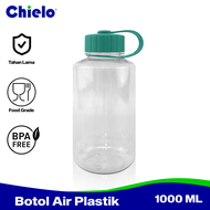 Chielo Botol Minum Premium Plastik 1000 ML Dundee Water Bottle BPA Free CHI-DUNDEE Varian Warna