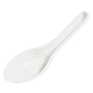 【GL357】免洗湯匙 100入 塑膠湯匙 中式湯匙 耐熱湯匙 PP白色湯匙