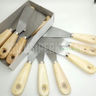 4" wooden handle scraper / 4" paint scraper