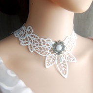 Lace Necklace Necklace Women's Necklace Black Necklace Women's Pearl Lace Necklace