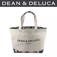Japanese DEAN&DELUCA Canvas Bag Tote Bag One-shoulder Handbag Fashion Casual Tote Bag Large Capacity