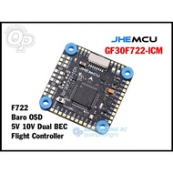 JHEMCU GF30F722-ICM F722 Baro OSD Dual BEC Flight Controller 3-8S Balanced Circuit