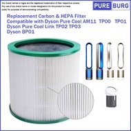 Replacement Filter compatible with Dyson Pure Cool Link AM11 TP00 TP01 TP02 TP03 BP01 Bladeless Fan