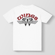 Wings Awie Syam Baharom Zul Jojet Rock Music Heavy Metal T-shirt cd wings wing wings t wings tshirt 