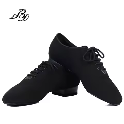 Dance Shoes Modern Men NOT Genuine Leather Brand Square BD 309 Party Ballroom Latin shoes Soft cowhi