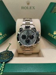 40mm 116509-0072 ROLEX 勞力士 DAYTONA 迪通拿 白金 灰面