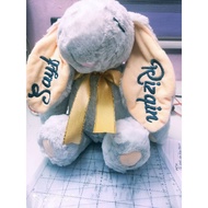 Personalized Fluffy Bunny