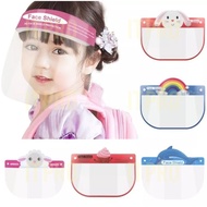PRO 🏠 Children Kid PVC Face Shield Child Baby Protective Mask Anti-fog Sneeze Headgear Masks For Boy Girl Rainproof