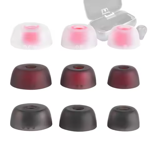 6Pcs Silicone Ear Tips for Mifo O5/O5 Pro TWS Eartips for Realme Buds 2 Air Earbuds Tips TWS Earplug