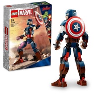 【LEGO 樂高】磚星球〡76258 漫威系列 美國隊長 Captain America Construction Figure