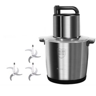 CEGL Stainless Steel 10L Electric Chopper Meat Grinders 1500W Food Processor Blender Kitchen Vegetab
