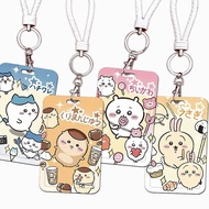 Chiikawa Chiikawa Chiikawa Usawa Card Holder Student Campus Food Card Bus Card Work ID Protective Ca