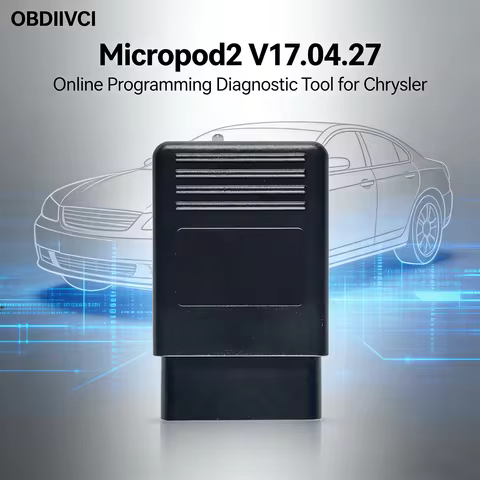 Professional MicroPod2 V17.04.27 Multi-Languages OBD2 Online Programming Diagnostic for Ch--rysler F