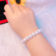 [HCM]????Vòng Tay Ngọc Trai Nuôi Phú Quốc Cao Cấp 9 ly (Sản phẩm đẹp như hình 100% ngọc trai)Qùa Tặn