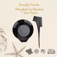 Beauty Tools Set Hair Dye Bowl + Dye Comb Hair Dye Container/