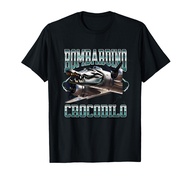 Bombardino Crocodilo Bootleg Brainrot イタリアン ブレイン ミーム Tシャツ