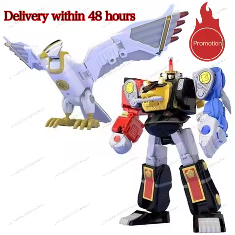 BANDAI Original Box Super Minipla Smp Mighty Power Rangers And Megazord Anime Ninjazords Model Actio