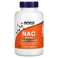 [Free Shipping] Now Foods NAC 600mg - 100 / 250 veg capsules