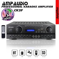 Ampaudio CK3F Karaoke Amplifier Bluetooth Stereo Amplifier Wireless Audio Home Karaoke Power Amplifi