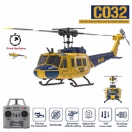 C032 RC Helicopter 2.4G 6-Aixs Gyroscope 6CH Altitude Hold Optical Flow Brushless Remote Control Hel