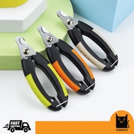 Stainless Steel Pet Nail Clippers Large & Small Size Cat Dog Claw Cutter for Grooming