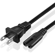 TKK 2 Prong Power Supply Wall Cord For Canon Pixma HP Brother Epson Printer Cable Ps2 Ps3 Slim Ps4