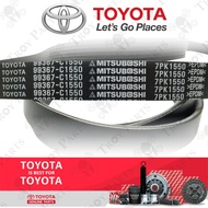 Original Toyota Fan Belt 99367-C1550 Toyota Estima ACR50 Alphard Vellfire GGH20 3.5 Mark X 2.5 IS250