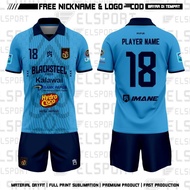 jersey FUTSAL BLACKSTEEL MANOKWARI AWAY 3RD terbaru 2023 FREE nameset full costum
