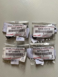 พลาสติกปิดรูกันชนหน้า พลาสติกกันชนหน้า ปิดช่องกันชน โตโยต้า วีออส2014 TOYOTA VIOS 2014 NCP150 แท้ศูน