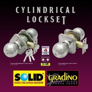 Solid Round Lock CYLINDRICAL LOCKSET SOLID C 604x400 SQ