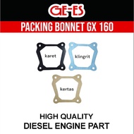 GX 160 Bonnet Packing GX 160 200 Bonnet Gasket Kit GX 160/200 Bearing Main Gasket GX 160