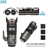 JJC SS-RF24105F28 Camera Lens Skin Decoration Sticker for Canon RF 24-105mm F2.8 Lens Anti-Scratch N