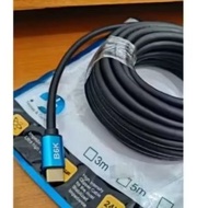 HDMI B6K Cable 5m black3m for TV monitor