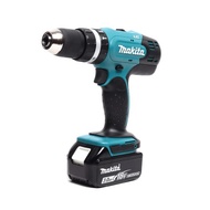 ( โปรโมชั่น++) คุ้มค่า MAKITA สว่านไร้สายกระแทก (แบต+MAKPAC) รุ่น DHP453SF1J ราคาสุดคุ้ม ชุด เครื่อง