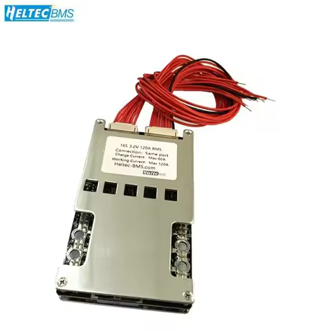 Heltecbms bms 12s 16s 48v lifepo4 60A 120A 18650 BMS 60v Ternary lithium battery BMS 48v with balanc