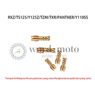 YAMAHA RXZ TS 125 TS125 Y125Z Y125ZR 125ZR TZM Y110 PILOT JET PILOTJET PJ FOR CARBURETOR CARB SIZE(1