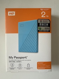 WD My Passport 2TB 外置硬碟