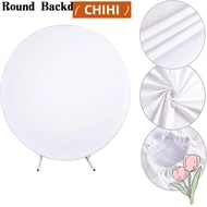 CHIHI Round Backdrop Cover, Elastic Circle Arch Stand Cover