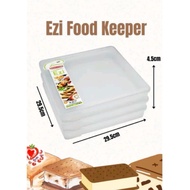Graham Bar Ezi Tupperware 3L Sunny Ezi Square Tupperware Kitsch Tupperware Food Keeper
