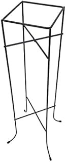 Iron Pot Stand, Tall 12, No.327, Iron Bar Rack, Made in Japan, Height 22.8 inches (58 cm), Small KD