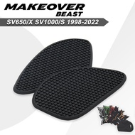Motorcycle Tank Pad Protector Sticker Decal Gas Knee Grip Tank Traction Pad Fit for SUZUKI SV650 SV6