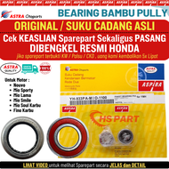 Bearing Laher Bambu Pulley Pully Mio lama Sporty Smile Soul Fino Karbu Original Aspira Astra 100%