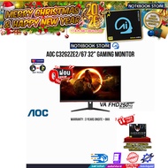 [ผ่อน 0% 10 ด.]AOC C32G2ZE2/67 32" GAMING MONITOR(VA FHD/250Hz)/ประกัน  2 Years Onsite+Bkk