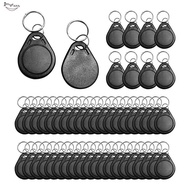 50Pcs T5577 Writable 125kHz RFID Key Fob Proximity ID Card Token Tag, 125khz RFID Writable Rewritabl